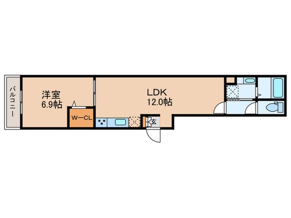 セジュール西台７の物件間取画像